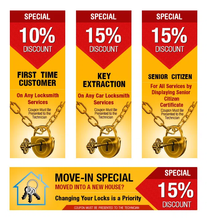 Harvard Place Eastlawn Locksmith, Harvard Place Eastlawn, TX 210-702-3753 - coupon1-set-four